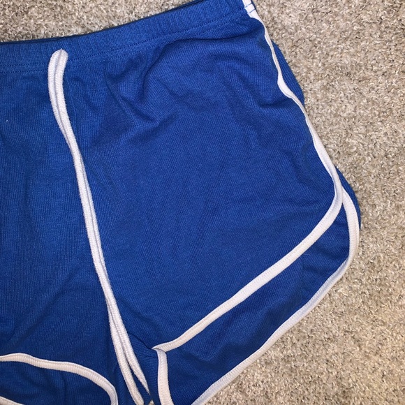 Shein Blue & White Athletic shorts size S - Picture 5 of 8